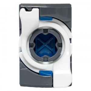 Модуль Keystone TERACOM CS Cat.5E неэкранированный 110 IDC 180 градусов самозажимной (Toolless) серый TRCS-KSTN-RT180-5EUTP-GY