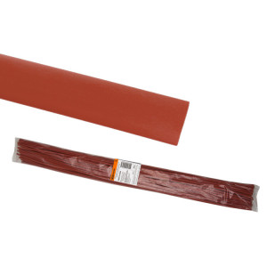 Термоусаживаемая трубка ТУТнг 40/20 красная по 1м (25 м/упак) SQ0518-0296