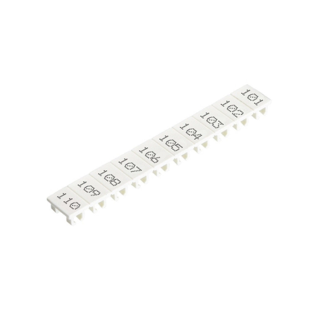 Изображение товара Маркировка для клемм (полоска) 9705A/8/10 B 101-110