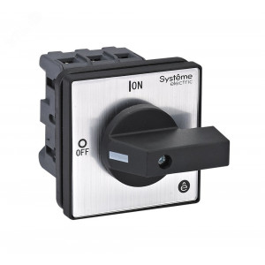 ВЫКЛЮЧАТЕЛЬ-РАЗЪЕДИНИТЕЛЬ 3P 32A С Ч-РНОЙ РУКОЯТКОЙ НА ДВЕРЦУ 4 ВИНТАМИ MSD32320B