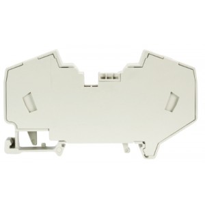 Распределительная клемма WKF 16/35 PV/WKFN, Клемма распределения потенциала, тип фиксации провода: пружинный, номинальное сечение: 16 мм кв., 76A, 800V, ширина: 12 мм, цвет: серый, тип монтажа: DIN35