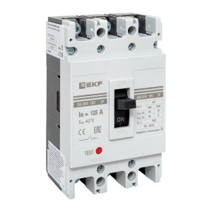 Выключатель автоматический ВА-99М 100/125А 3P 35кА EKF PROxima(кр.1шт)