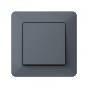 ATLASDESIGN AIR 1-постовая РАМКА, ГРИФЕЛЬ/дымчатый черный ATN220701