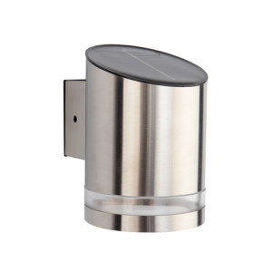 Светильник настенный 6500К, с солнечной панелью и аккумулятором 602-258