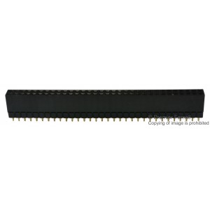 M20-6113245, Разъем плата-плата 64 контакта 2 ряда шаг 2.54 мм