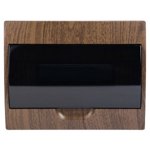 Щит ЩРН-П-12 IP41 темное дерево PROxima pb40-n-12-dark