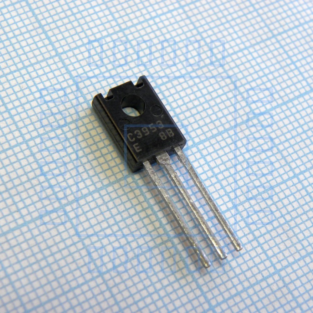 2SC3953, Биполярный транзистор, NPN, 120 В, 0.2 А, 8 Вт Sanyo ...