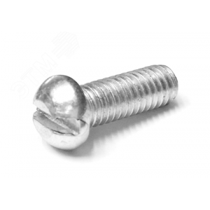 Винт с плоским шлицем М6х20 нержавеющая сталь AISI 316L CM030620INOX316L