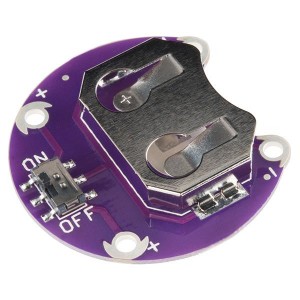 DEV-13883, Принадлежности SparkFun LilyPad Coin Cell Battery Holder 20mm