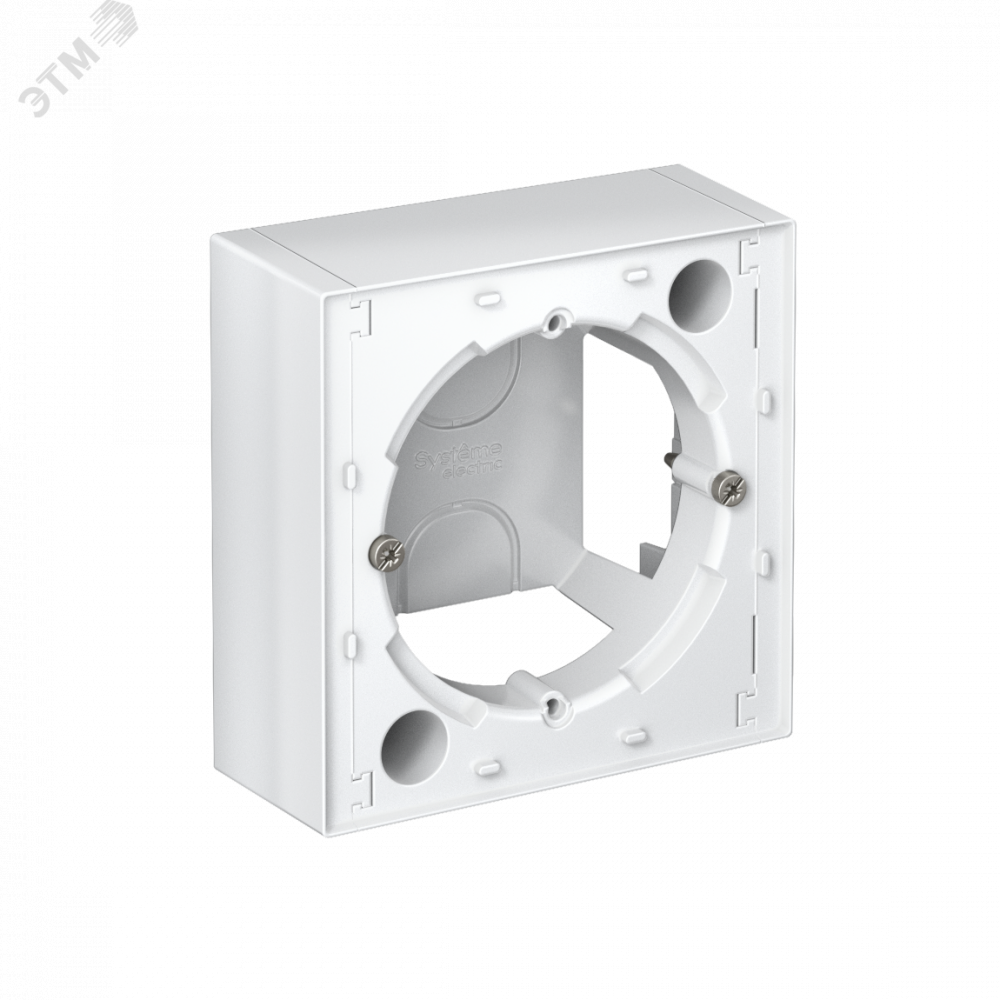 Изображение товара Коробка наружная AtlasDesign белая SE ATN000100 для электроустановки