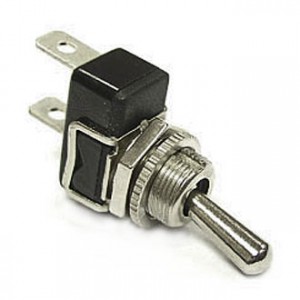 KN3E-101MP ON-OFF, Тумблер ON-OFF (2c) 6А 250В под пайку, клеммы