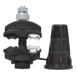 Зажим прокалывающий ответвительный N70 25-150 мм2 /16-120 мм2 (голый провод / СИП) инд. упак. EKF n-70-r