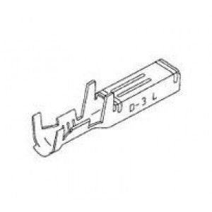 175216-3, Проводные клеммы и зажимы RCPT 28-24 AWG 30 AU CRIMP STD INSERT