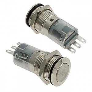 LAS2-GQF-11 ON-(ON), Кнопка антивандальная LAS2-GQF-11, on-(on)