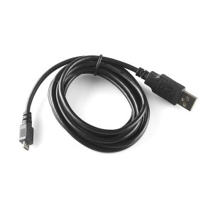 CAB-10215, Принадлежности SparkFun USB micro-B Cable - 6 Foot