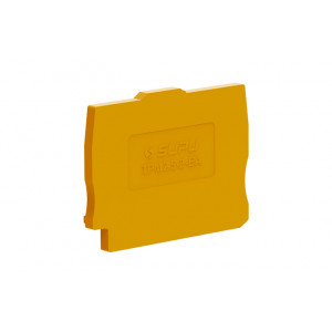 Торцевая крышка TPM2.5-2-OG-EA, Торцевая крышка, для клемм TPM2.5-2…, цвет: оранжевый