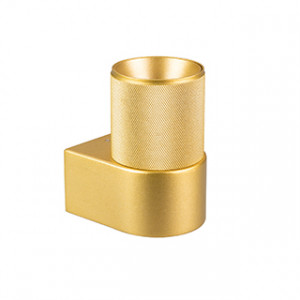 Светильник SP-SPICY-WALL-S115x72-6W Day4000 (GD, 40 deg) 033581, Настенный светильник со свечением в верхнюю или нижнюю полусферу. Мощность 6 Вт, св. поток 400 лм, 60 лм/Вт, дневной 4000 K, CRI>90, угол 40°, напряжение питания 230 В. Золотистый фигурный корпус из алюминия, степень защиты IP20. Размер: длина 110 мм, шир