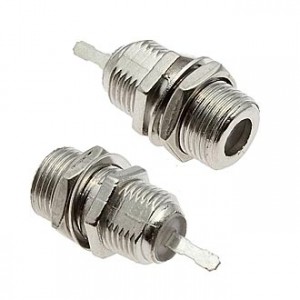 F-BJ, Разъем высокочастотный F гнездо на корпус с гайкой