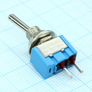 MTS-101-A2, Микротумблер ON-OFF один контакт на замыкание 250B/3A