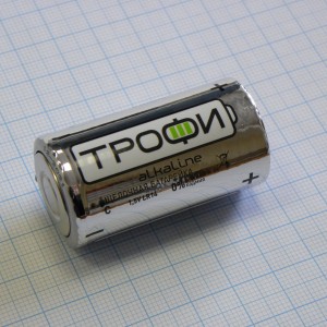 Батарея LR14 (343)   Трофи, Элемент питания алкалиновый