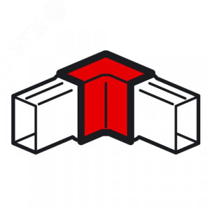 Угол внутренний 20x12мм 638121