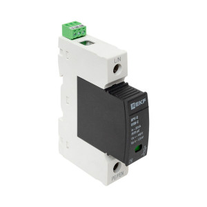 Ограничитель импульсных напряжений ОПВ-C/1P In 20кА 385В с сигн. PROxima opv-c1