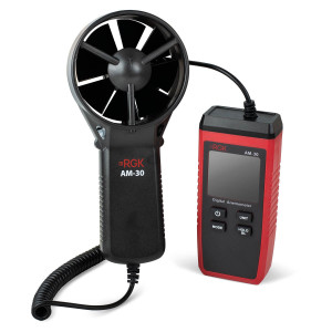 AM-30, Цифровой термоанемометр, предназначен для измерения скорости и температуры воздушного потока