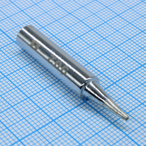902-B, Жало паяльное, скругленный конус 1.0мм, для паяльника YIHUA 917 (для паяльных станций YIHUA 853AAA-I/ 948-II/ 948D-II/ 938BD-I/ 995D I/ 939D IV 110W/ 939D IV 90W/ 948DQ-III)