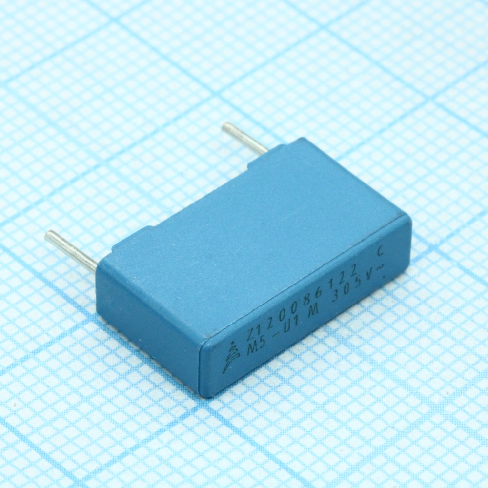 B32922C3104M, Пленочный помехоподавляющий конденсатор X2, 0.1uF ±20% ...