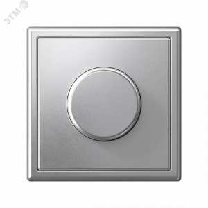 Светорегулятор поворотно-нажимной (диммер) ArtGallery LED RC 400Вт механизм алюм. SE GAL000323