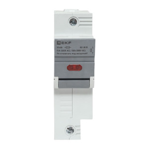 Предохранитель-разъединитель DF 22х58 1Р (тип ПВЦ) EKF