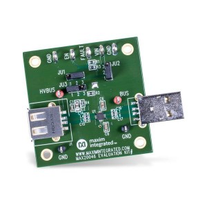 MAX20046EVKIT#, Средства разработки интерфейсов Evaluation Kit for 50/100mA USB switch Low-current Downstream Module Protector