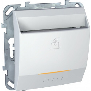 UNICA ВЫКЛЮЧАТЕЛЬ карточный, 10 А, БЕЛЫЙ MGU5.283.18ZD