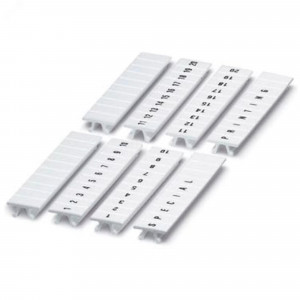 Маркировка для клемм, ширина 5 мм, знак заземления в круге, вертикальная ориентация, 1шт.= полоса из 10 маркеров NUPUTUK-5-PEV