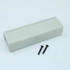 G535G-2%, Корпус приборный, носимый, материал: ударопрочный пластик ABS, две панели "%", размеры: 114x35.7x25.8 мм, IP54, цвет: серый