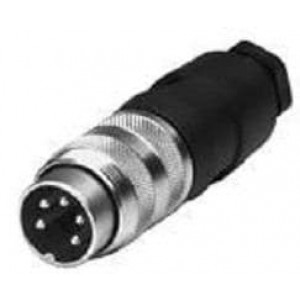 T3260-048, DIN Connectors MALE CABLE CONNECTOR 3 WAY