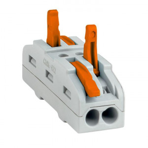 Клемма строительно-монтажная СМК проходная 222-422 2п 0.08-4кв.мм PROxima plc-smk-422