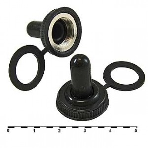 WPC-02 (M12X0.75), Защитный резиновый колпачок для тумблеров M12X0.75