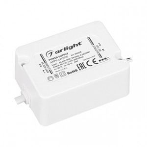 Блок питания ARPV-LV12020 (12V, 1.67A, 20W) 033328, Источник напряжения с гальванической развязкой для светодиодных изделий. Входное напряжение 200-240 VAC. Выходные параметры: 12 В, 1.67 А, 20 Вт. Встроенный PFC >0.5. Герметичный пластиковый корпус IP 67. Рабочая температура -10…+40C?. Габаритные размеры