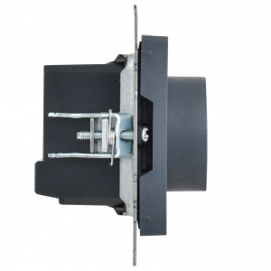 Термостат электронный с индикацией BRITE СП IP20 ТС10-1-БрМ маренго BR-RT11-K35