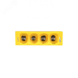 Клемма строительно-монтажная СМК 2273-244 4-проводная 0.5-2.5кв.мм с пастой (блист.5шт) PROxima plc-smk-2273-244b