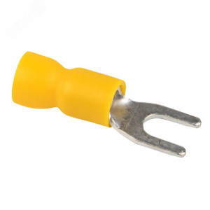 Наконечник вилочный изолированный НВИ 6.0-5 (50шт.) PROxima nvi-5.5-5n