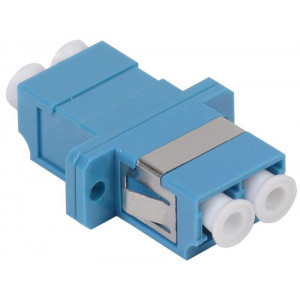 Проходной адаптер LC-LC, (SM/MM), UPC, (Duplex) FC1-LCULCU2C-SM