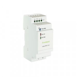 Источник питания WIPOS PB1 12-2, Источник питания, однофазный, 12 V / 2 A, 24 W; диапазон входных напряжений: 90 – 264 V AC, 120 – 375 V DC; габариты (мм): ширина x высота x глубина: 35 x 91 x 57; вес 0,13 кг; монтаж: на DIN рейку, температура окружающей среды –40°C…+70°C