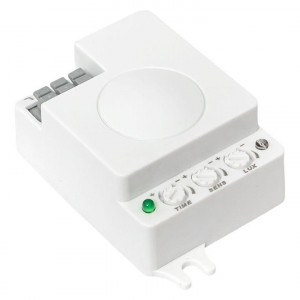 Микроволновый датчик движения белый 1200Вт 360гр. до 10м IP20 MW-706 EKF