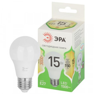 Лампа светодиодная LED 15 Вт 1500Лм 3000К груша теплый E27 220-240В LED A60-15W-830-E27 Green Line Б0067112