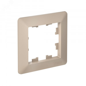 ATLASDESIGN AIR 1-постовая РАМКА, ПЕСОЧНЫЙ/дымчатый белый ATN221201