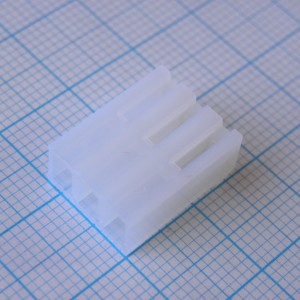 I-DS1072-SCT003, Корпус разъема, розетка на кабель, шаг 3,96мм, однорядный на 3 контакта, требуются контакты T-DS1072-SC600