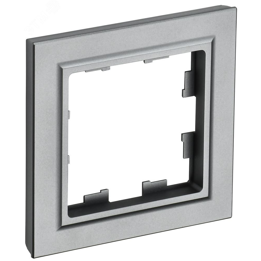 Изображение товара Рамка 1-м BRITE РУ-1-БрС из пластика с высоким качеством и стильным дизайном