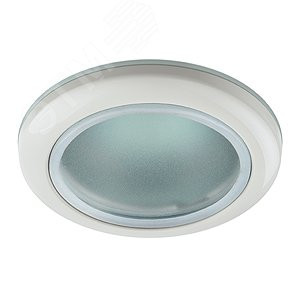 Светильник точечный WR1 WH 50Вт GU5.3 MR16 12В/220В d70мм влагозащ. бел. ЭРА Б0005214